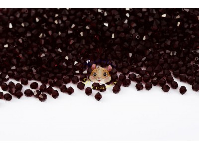 Біконуси Garnet 4 мм
