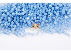 Біконуси Light Sapphire Opal 4 мм