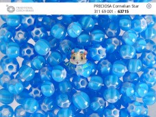Намистини Cornelian Star Light Blue White 6/0 мм (20 шт)