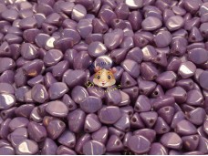 Намистини Гречка Opaque Mix Amethyst Gold Ceramic 5×3 мм (10 шт)