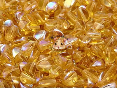 Намистини Гречка Topaz AB 5×3 мм (10 шт) Намистини Гречка Topaz AB 5×3 мм (10 шт)