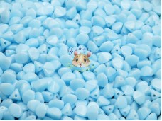 Намистини Гречка Opaque Turquoise Blue 5×3 мм (10 шт) Намистини Гречка Opaque Turquoise Blue 5×3 мм (10 шт)