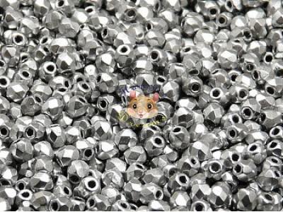 Намистини Грановані Crystal Bronze Pale Silver Matte 3 мм (10 шт) Намистини Грановані Crystal Bronze Pale Silver Matte 3 мм (10 шт)