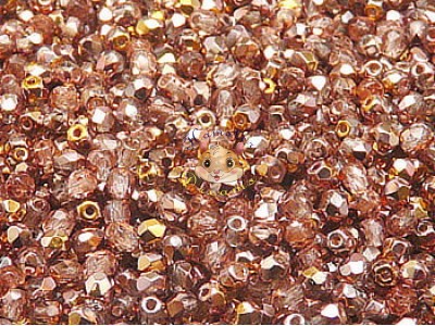Намистини Грановані Crystal Capri Gold 4 мм (10 шт) 