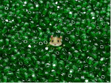Намистини Грановані Green 3 мм (10 шт)
