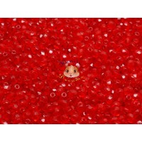 Намистини Грановані Ruby 3 мм (10 шт)
