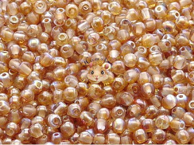 Намистини Круглі Crystal Orange Rainbow 3 мм (10 шт) Намистини Круглі Crystal Orange Rainbow 3 мм (10 шт)