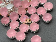 Шатони Preciosa Optima Light Rose Matt/ срібло 8 мм (1 шт) Шатони Preciosa Optima Light Rose Matt/ срібло 8 мм (1 шт)