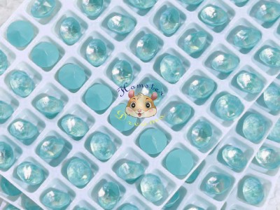 Шатони K9 Aquamarine Aurora 8 мм (1 шт)