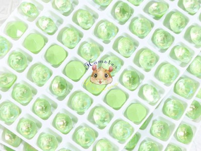 Шатони K9 Peridot Aurora 8 мм (1 шт)