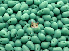 Намистини Краплі Opaque Turquoise Green 4×6 мм (10 шт) Намистини Краплі Opaque Turquoise Green 4×6 мм (10 шт)
