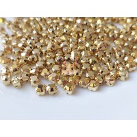 Шатони Preciosa Maxima Crystal Aurum/ золото 4 мм (1 шт)