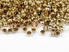 Шатони Preciosa Maxima Smoked Topaz/ золото 4 мм (1 шт)