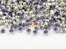 Шатони Preciosa Maxima Tanzanite/ срібло 4 мм (1 шт)