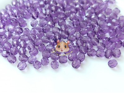 Намистини Грановані Tanzanite 4 мм (10 шт) Намистини Грановані Tanzanite 4 мм (10 шт)