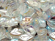 Намистини Листок Crystal AB 7×12 мм (1 шт)