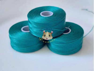 Нитка для бісеру S-Lon Teal розмір D / 1 моток