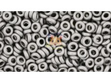 Бісер TOHO Demi Round 11/0 Metallic Frosted Antique Silver TN-11-566 / 5 г Бісер TOHO Demi Round 11/0 Metallic Frosted Antique Silver TN-11-566 / 5 г