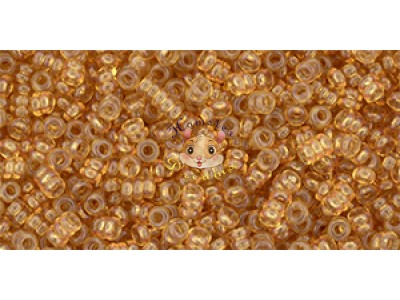 Бісер TOHO Demi Round 11/0 HYBRID ColorTrends: Transparent - Spicy Mustard TN-11-YPS0037 / 5 г