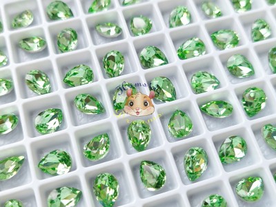 Краплі K9 Peridot 8×6 мм (1 шт)