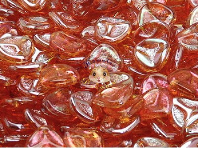 Намистини Пелюстки Crystal Apricot 7×8 мм (1 шт) Намистини Пелюстки Crystal Apricot 7×8 мм (1 шт)