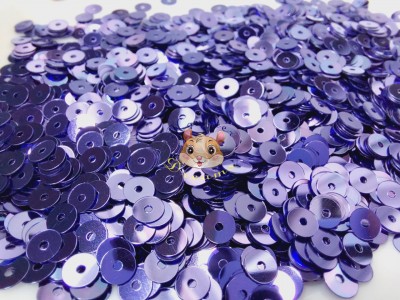 Паєтки Фіолетові M.16 Purple Metal плоскі 4 мм/ 3 г