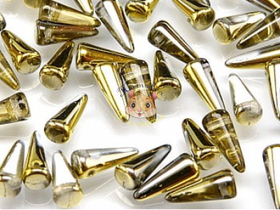 Намистини Шипи Crystal Amber 5×13 мм (1 шт) 