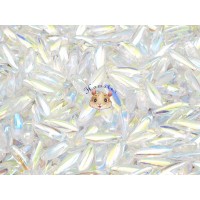 Намистини Кинджали Crystal AB 5×16 мм (1 шт)