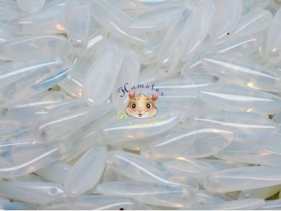 Намистини Кинджали White Opal 5×16 мм (1 шт) Намистини Кинджали White Opal 5×16 мм (1 шт)
