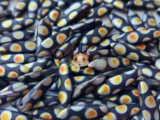 Намистини Кинджали Jet Marea Dots Matted 5×16 мм (1 шт)