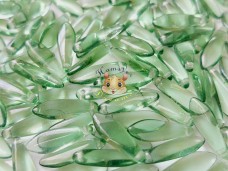 Намистини Кинджали Teal Green 5×16 мм (1 шт)